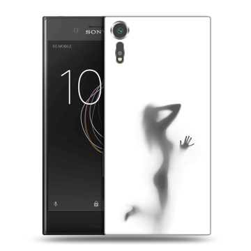 Пластиковый чехол на Sony Xperia XZs с принтом Силуэт