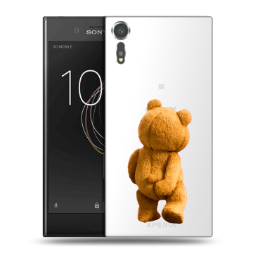 Пластиковый чехол на Sony Xperia XZs с принтом Медведь Пластиковый чехол на Sony Xperia XZs с принтом Медведь