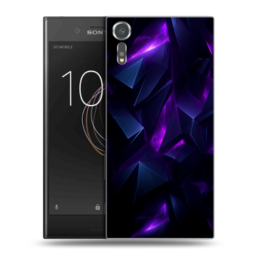 Пластиковый чехол на Sony Xperia XZs с принтом Абстракиция