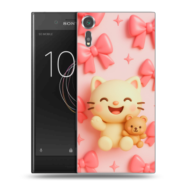 Пластиковый чехол на Sony Xperia XZs с принтом для девочек Пластиковый чехол на Sony Xperia XZs с принтом для девочек