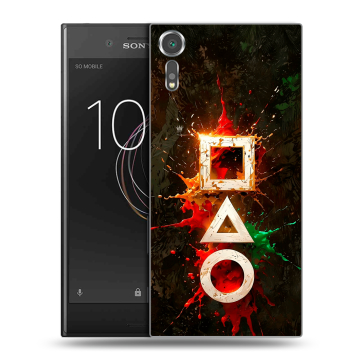 Пластиковый чехол на Sony Xperia XZs с принтом Squid Game Игра кальмара Пластиковый чехол на Sony Xperia XZs с принтом Squid Game Игра кальмара