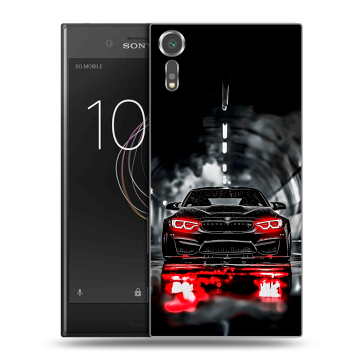 Пластиковый чехол на Sony Xperia XZs с принтом BMW БМВ Пластиковый чехол на Sony Xperia XZs с принтом BMW БМВ
