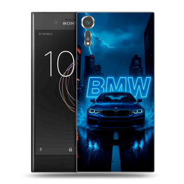 Пластиковый чехол на Sony Xperia XZs с принтом BMW БМВ Пластиковый чехол на Sony Xperia XZs с принтом BMW БМВ