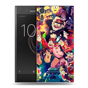 Пластиковый чехол на Sony Xperia XZs с принтом Gravity Falls Гравити Фолз Пластиковый чехол на Sony Xperia XZs с принтом Gravity Falls Гравити Фолз