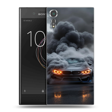 Пластиковый чехол на Sony Xperia XZs с принтом BMW БМВ Пластиковый чехол на Sony Xperia XZs с принтом BMW БМВ