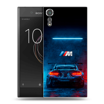 Пластиковый чехол на Sony Xperia XZs с принтом BMW БМВ Пластиковый чехол на Sony Xperia XZs с принтом BMW БМВ