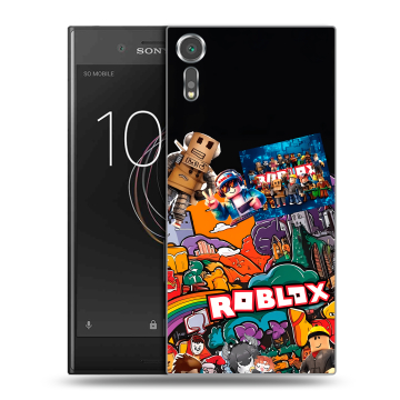 Пластиковый чехол на Sony Xperia XZs с принтом Roblox Роблокс Пластиковый чехол на Sony Xperia XZs с принтом Roblox Роблокс