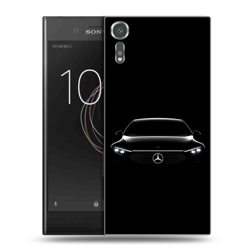 Пластиковый чехол на Sony Xperia XZs с принтом Mercedes Мерседес Пластиковый чехол на Sony Xperia XZs с принтом Mercedes Мерседес