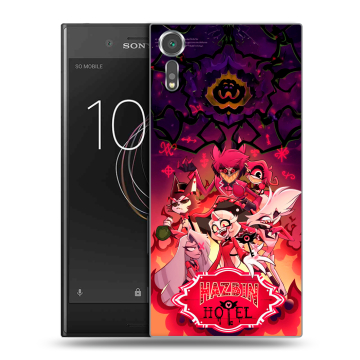 Пластиковый чехол на Sony Xperia XZs с принтом Hazbin Hotel Отель Хазбин Пластиковый чехол на Sony Xperia XZs с принтом Hazbin Hotel Отель Хазбин