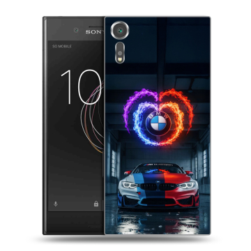Пластиковый чехол на Sony Xperia XZs с принтом BMW БМВ Пластиковый чехол на Sony Xperia XZs с принтом BMW БМВ
