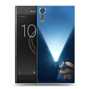 Пластиковый чехол на Sony Xperia XZs с принтом Миньоны Пластиковый чехол на Sony Xperia XZs с принтом Миньоны