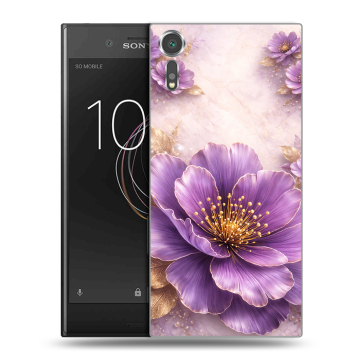 Пластиковый чехол на Sony Xperia XZs с принтом женский Пластиковый чехол на Sony Xperia XZs с принтом женский
