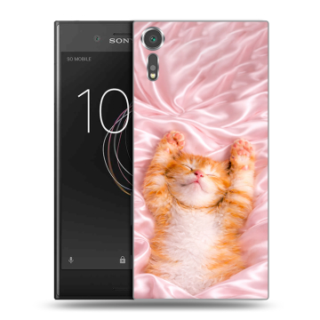 Пластиковый чехол на Sony Xperia XZs с принтом женский Пластиковый чехол на Sony Xperia XZs с принтом женский
