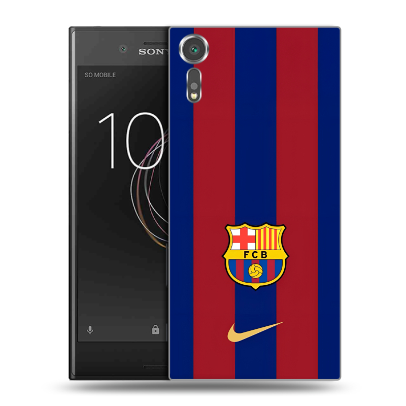 Пластиковый чехол на Sony Xperia XZs с принтом Барселона Barcelona Пластиковый чехол на Sony Xperia XZs с принтом Барселона Barcelona