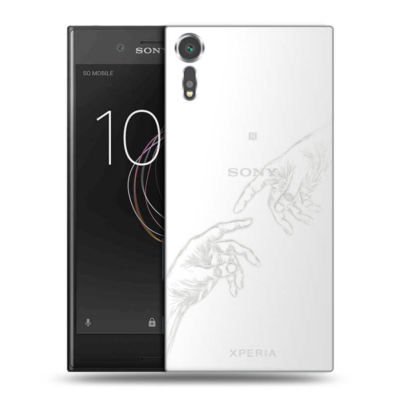 Пластиковый чехол на Sony Xperia XZs с принтом Сотворение мира Пластиковый чехол на Sony Xperia XZs с принтом Сотворение мира