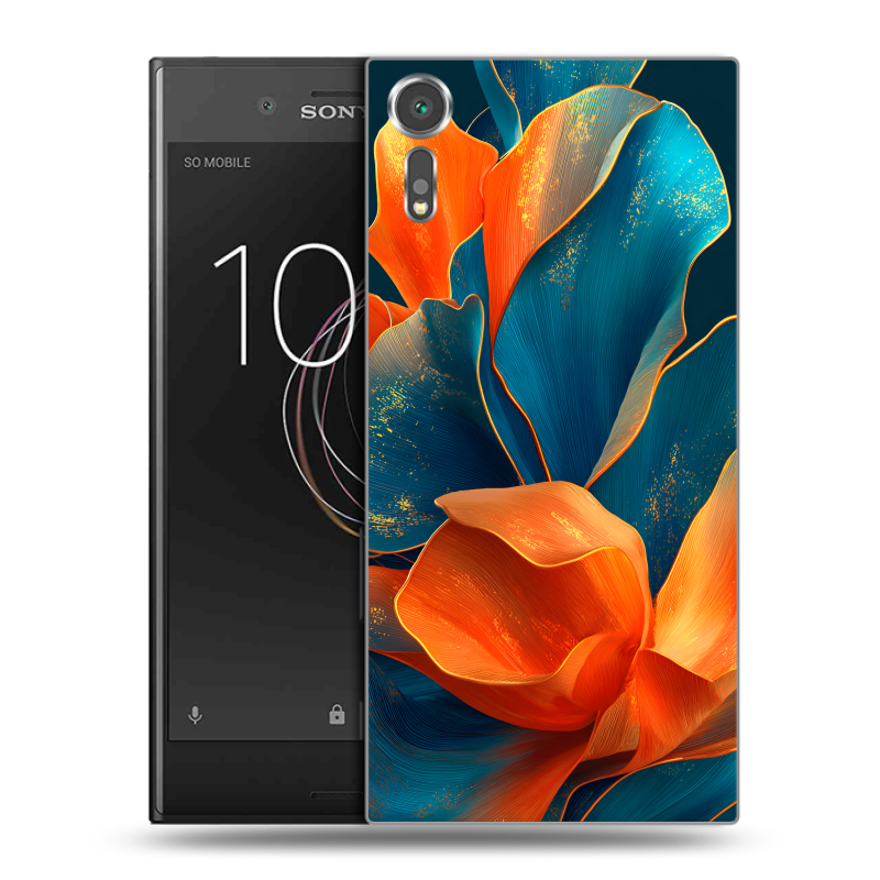 Пластиковый чехол на Sony Xperia XZs с принтом Цветы Пластиковый чехол на Sony Xperia XZs с принтом Цветы