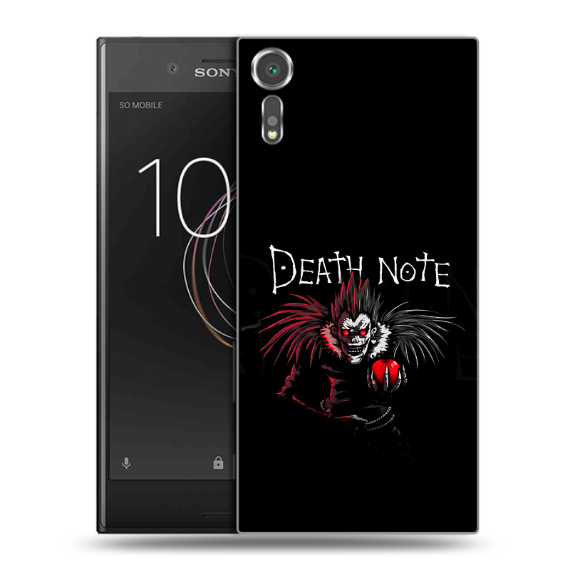 Пластиковый чехол на Sony Xperia XZs с принтом Death note Тетрадь смерти Пластиковый чехол на Sony Xperia XZs с принтом Death note Тетрадь смерти