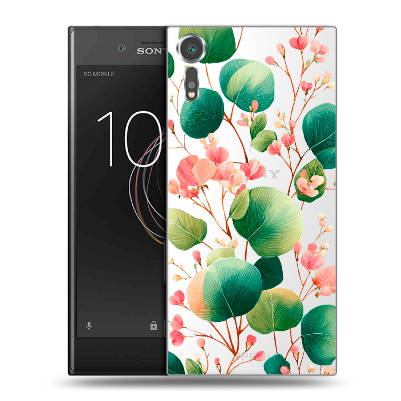 Пластиковый чехол на Sony Xperia XZs с принтом женский Пластиковый чехол на Sony Xperia XZs с принтом женский