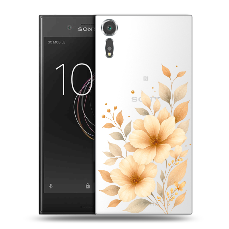 Пластиковый чехол на Sony Xperia XZs с принтом для девушки Пластиковый чехол на Sony Xperia XZs с принтом для девушки