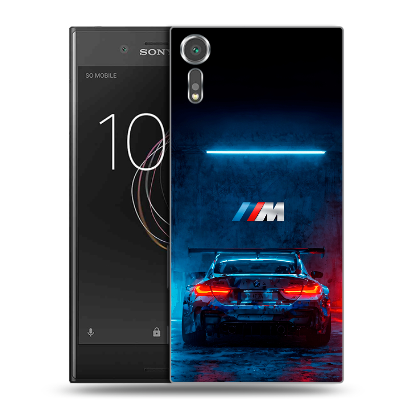 Пластиковый чехол на Sony Xperia XZs с принтом BMW БМВ Пластиковый чехол на Sony Xperia XZs с принтом BMW БМВ