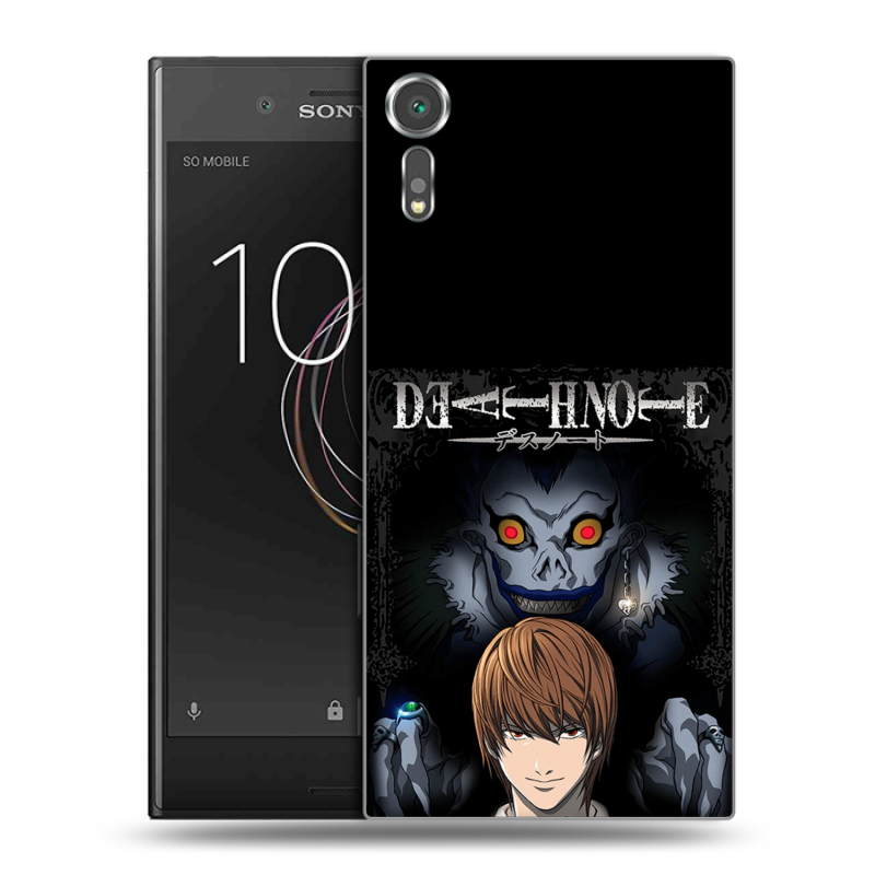 Пластиковый чехол на Sony Xperia XZs с принтом Death note Тетрадь смерти Пластиковый чехол на Sony Xperia XZs с принтом Death note Тетрадь смерти
