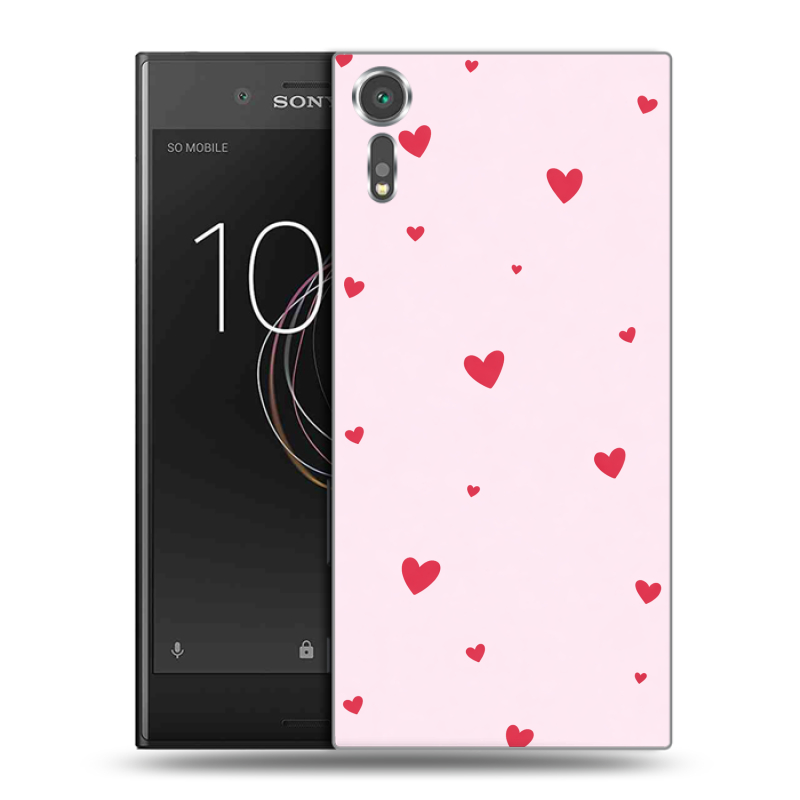 Пластиковый чехол на Sony Xperia XZs с принтом для девочек Пластиковый чехол на Sony Xperia XZs с принтом для девочек