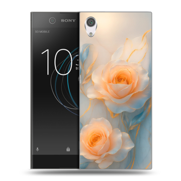 Силиконовый чехол на Sony Xperia XA1 с принтом Женский