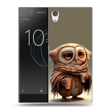 Силиконовый чехол на Sony Xperia XA1 с принтом Сова