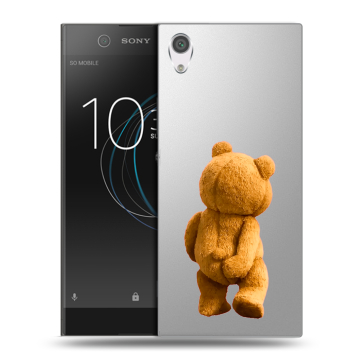 Силиконовый чехол на Sony Xperia XA1 с принтом Медведь