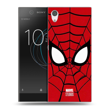 Силиконовый чехол на Sony Xperia XA1 с принтом человек паук spiderman