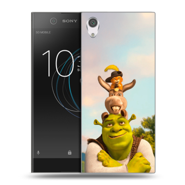 Силиконовый чехол на Sony Xperia XA1 с принтом Шрек Shrek Силиконовый чехол на Sony Xperia XA1 с принтом Шрек Shrek