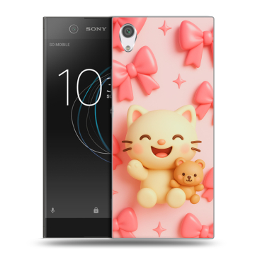 Силиконовый чехол на Sony Xperia XA1 с принтом для девочек