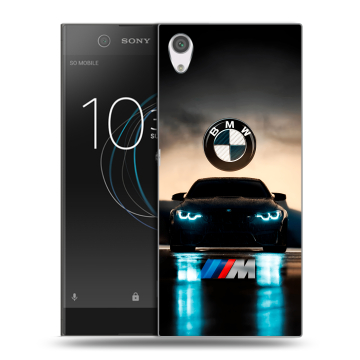 Силиконовый чехол на Sony Xperia XA1 с принтом БМВ BMW