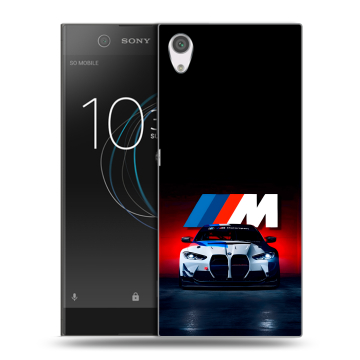 Силиконовый чехол на Sony Xperia XA1 с принтом БМВ BMW
