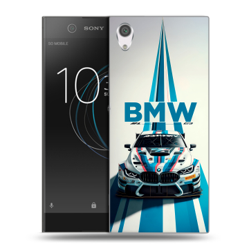 Силиконовый чехол на Sony Xperia XA1 с принтом БМВ BMW
