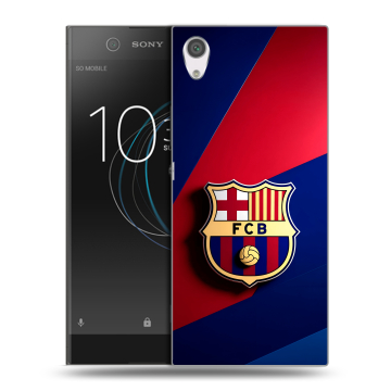 Силиконовый чехол на Sony Xperia XA1 с принтом Барселона Barcelona