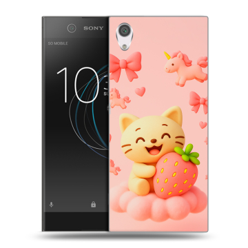 Силиконовый чехол на Sony Xperia XA1 с принтом для девочек