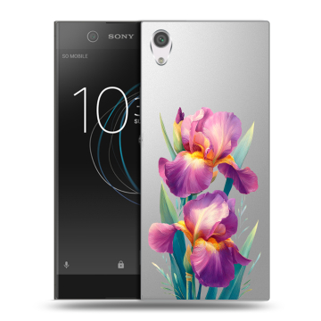 Силиконовый чехол на Sony Xperia XA1 с принтом Цветы орхидеи Силиконовый чехол на Sony Xperia XA1 с принтом Цветы орхидеи