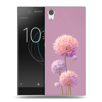 Силиконовый чехол на Sony Xperia XA1 с принтом Цветы Силиконовый чехол на Sony Xperia XA1 с принтом Цветы