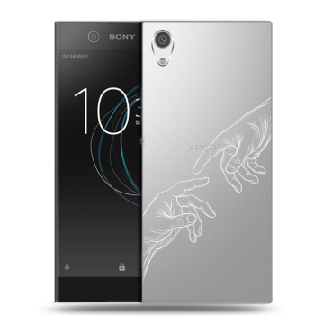 Силиконовый чехол на Sony Xperia XA1 с принтом Сотворение мира Силиконовый чехол на Sony Xperia XA1 с принтом Сотворение мира