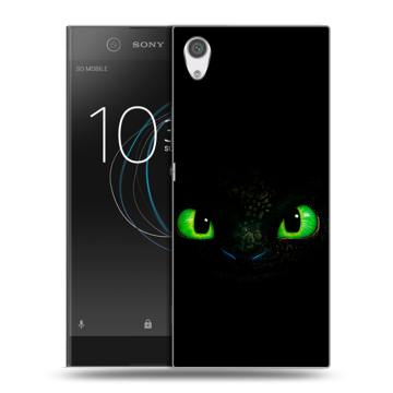 Силиконовый чехол на Sony Xperia XA1 с принтом Как приручить дракона