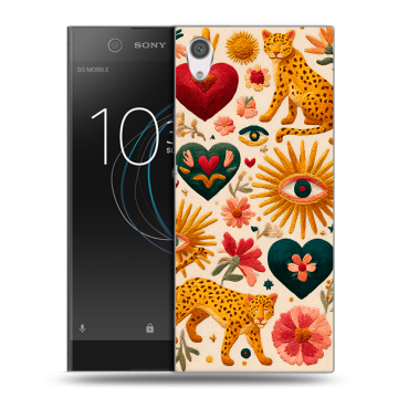 Силиконовый чехол на Sony Xperia XA1 с принтом Модный принт Силиконовый чехол на Sony Xperia XA1 с принтом Модный принт