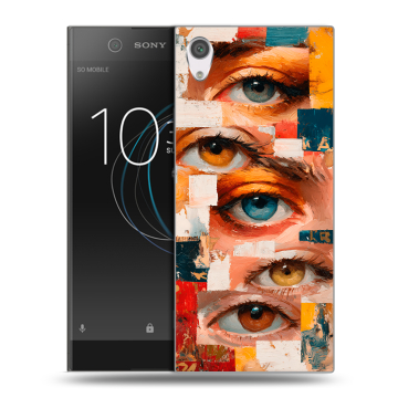 Силиконовый чехол на Sony Xperia XA1 с принтом Модный принт Силиконовый чехол на Sony Xperia XA1 с принтом Модный принт