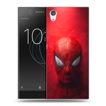 Силиконовый чехол на Sony Xperia XA1 с принтом Spiderman Человек паук