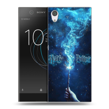 Силиконовый чехол на Sony Xperia XA1 с принтом Harry Potter Гарри Поттер
