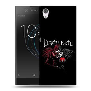 Силиконовый чехол на Sony Xperia XA1 с принтом Death note Тетрадь смерти