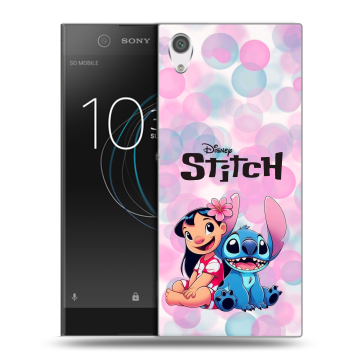 Силиконовый чехол на Sony Xperia XA1 с принтом Лило и Стич