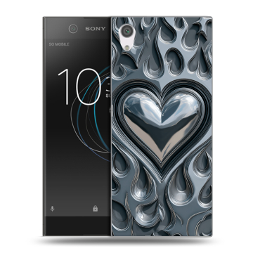 Силиконовый чехол на Sony Xperia XA1 с принтом Y2K