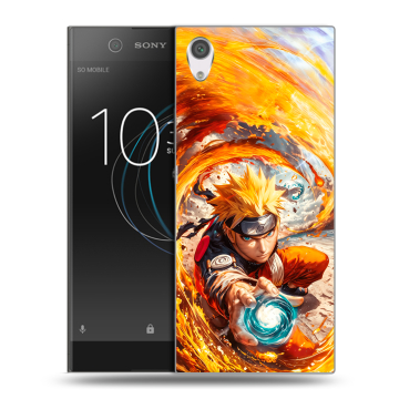 Силиконовый чехол на Sony Xperia XA1 с принтом Аниме Наруто Naruto