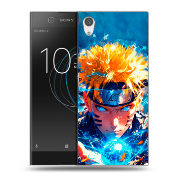 Силиконовый чехол на Sony Xperia XA1 с принтом Аниме Наруто Naruto